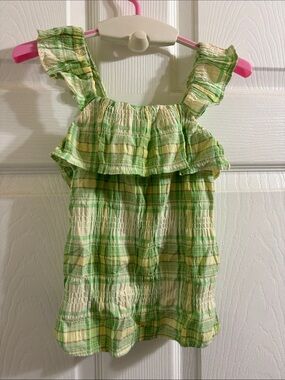Zara kids green top